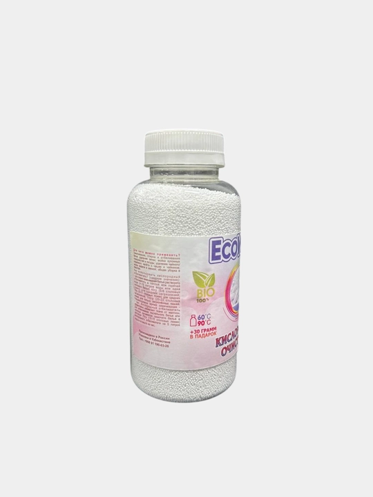 EcoWash universal kislorodli tozalagich, oqartiruvchi va dog 'olib tashlash, 300 g