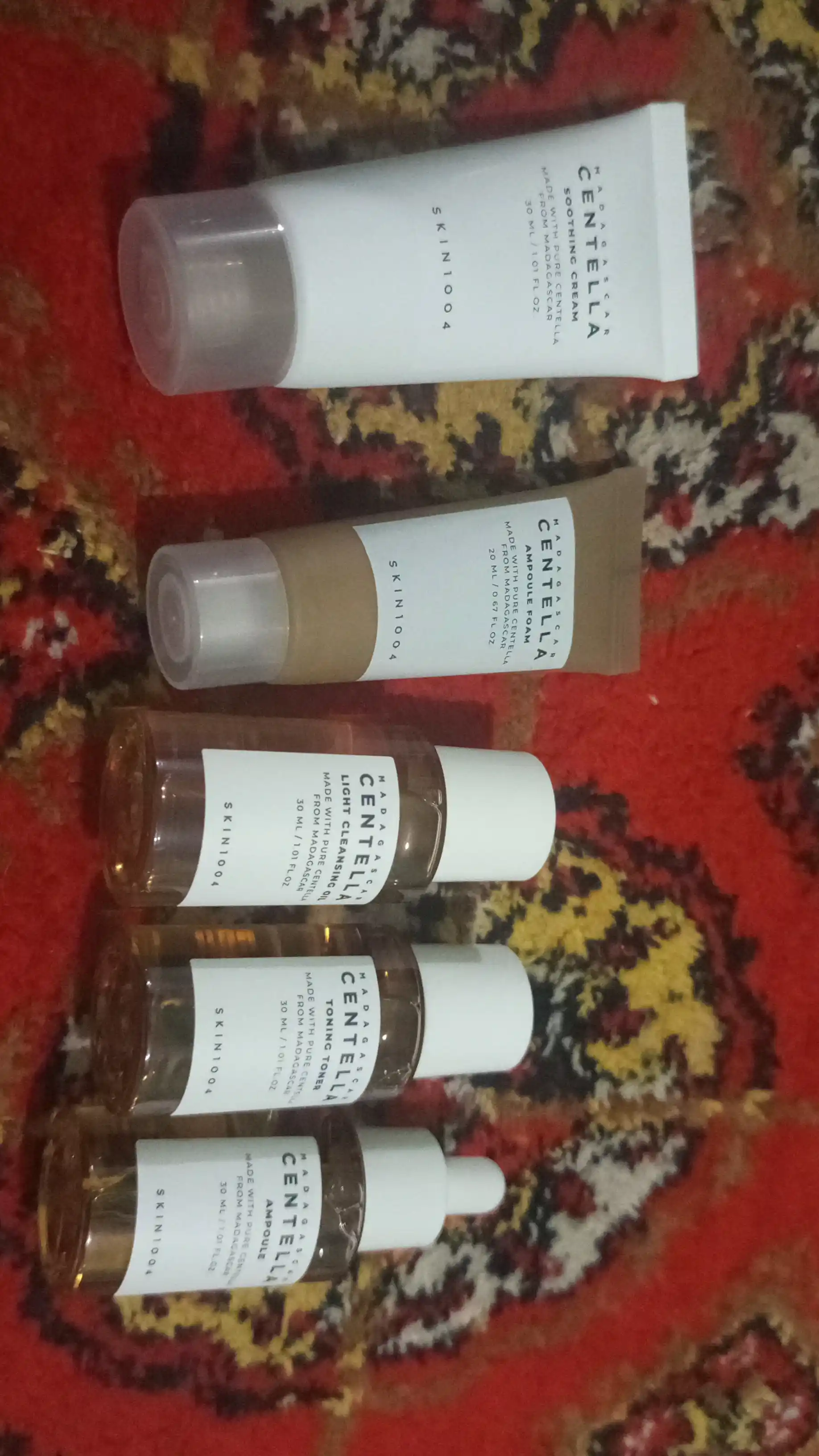 Набор для ухода за кожей Skin 1004 Madagascar Centella Travel Kit, мини сет