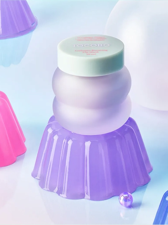 Уплотняющая маска для губ, Tocobo, Collagen, mint cooling, lemon sugar Boosting Lip Mask