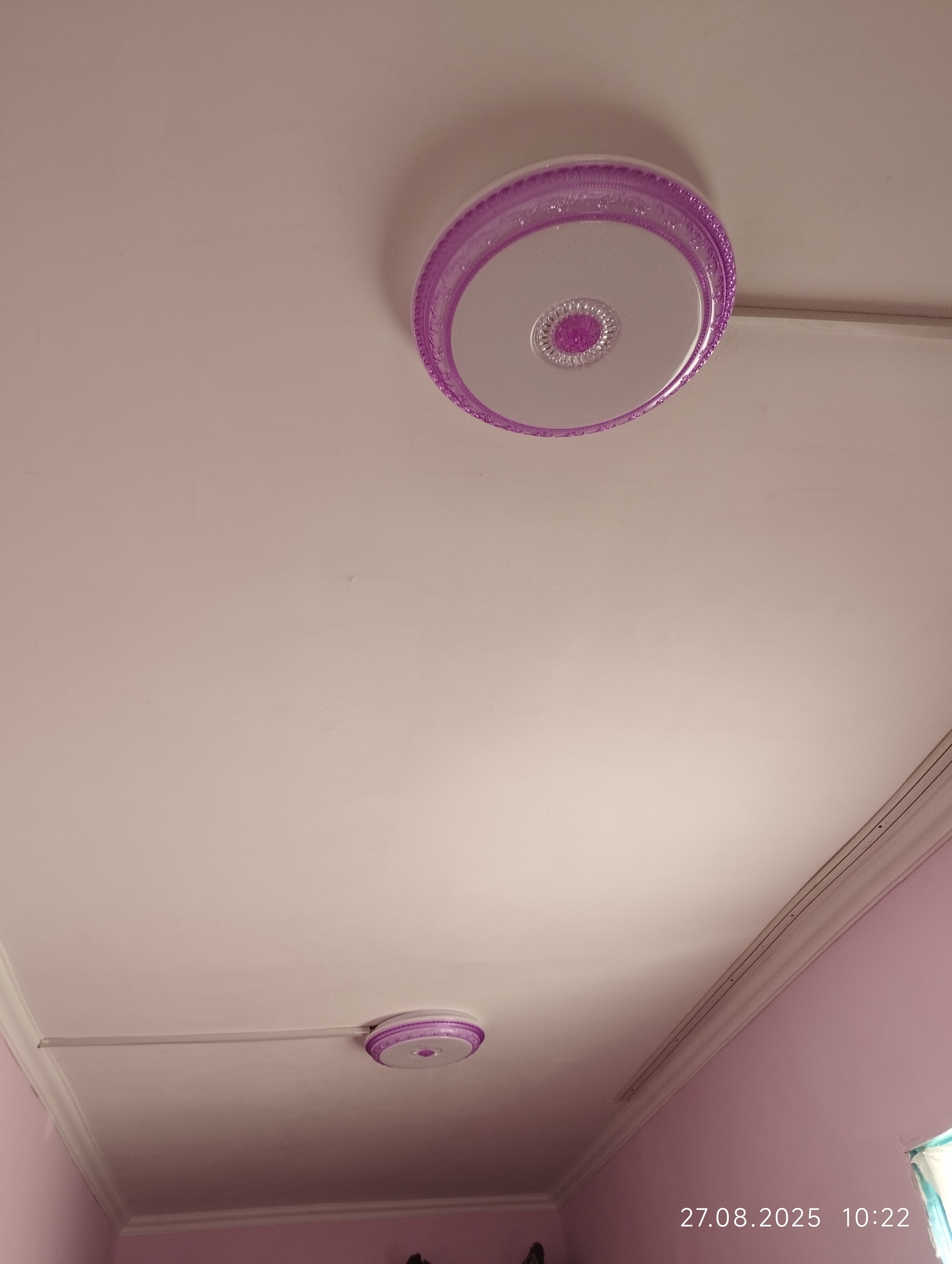 LED qandil, plafon 48 W, shift chiroq, 40 sm, yotoqxona, yashash xonasi, oshxona uchun