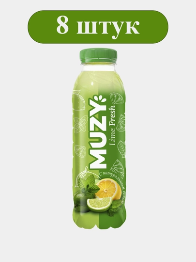 “Muzy” laym-frish sok ichimligi, 0,9 l × 8 dona - 