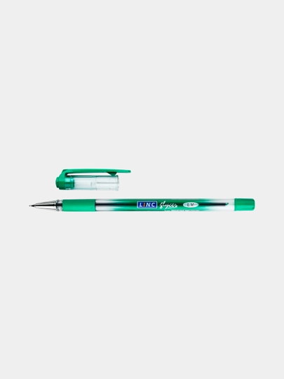 Ручка шариковая Glycer 0,7мм Linc, по 3 шт — DELISTO-1300RFGN-ЗЕЛЕН
