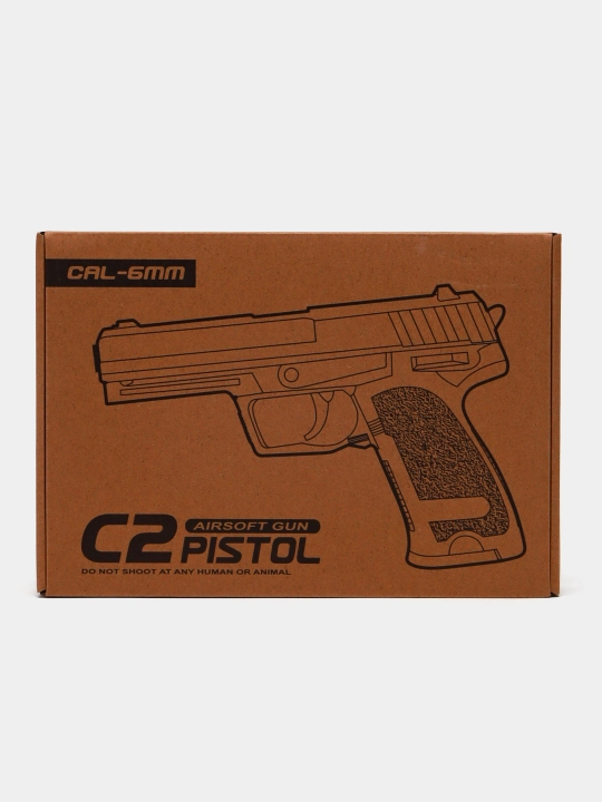 Металлический пистолет пневматический GLOCK K-33A, C2, K17A бластеры К 17А