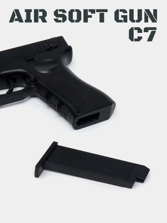 Металлический пистолет пневматический GLOCK K-33A, C2, K17A бластеры К 17А