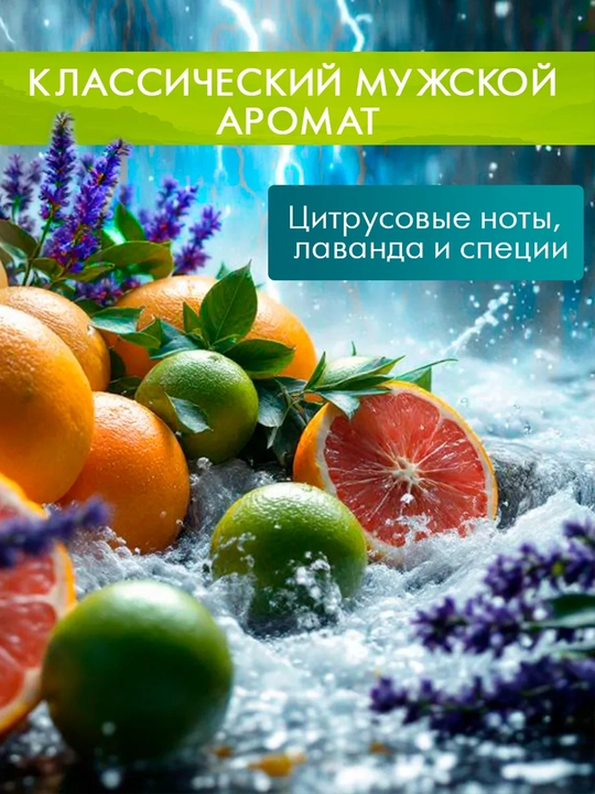 Erkaklar sochlari uchun shampun jeli 2 in 1 "energiya zaryadi" 800 ml