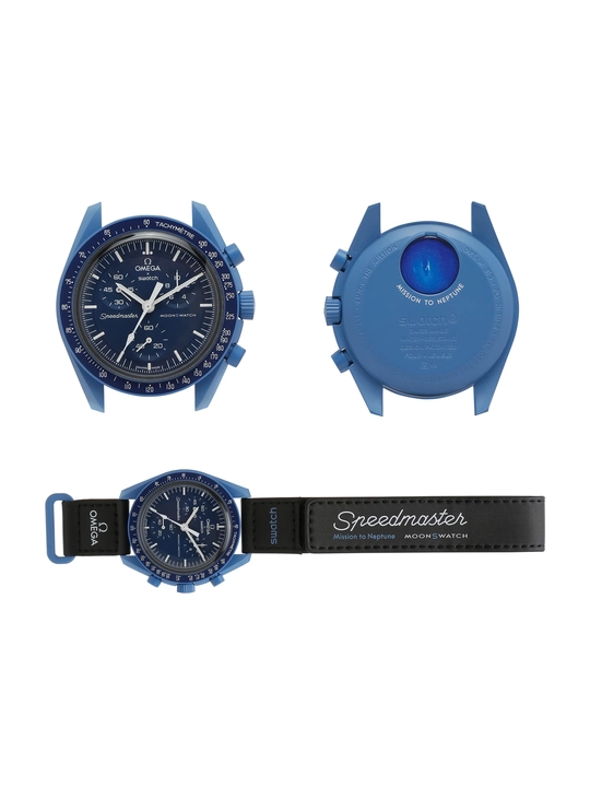 Omega x Swatch MoonSwatch erkaklar soati – sarg‘ish rang, 42 mm, dizayn