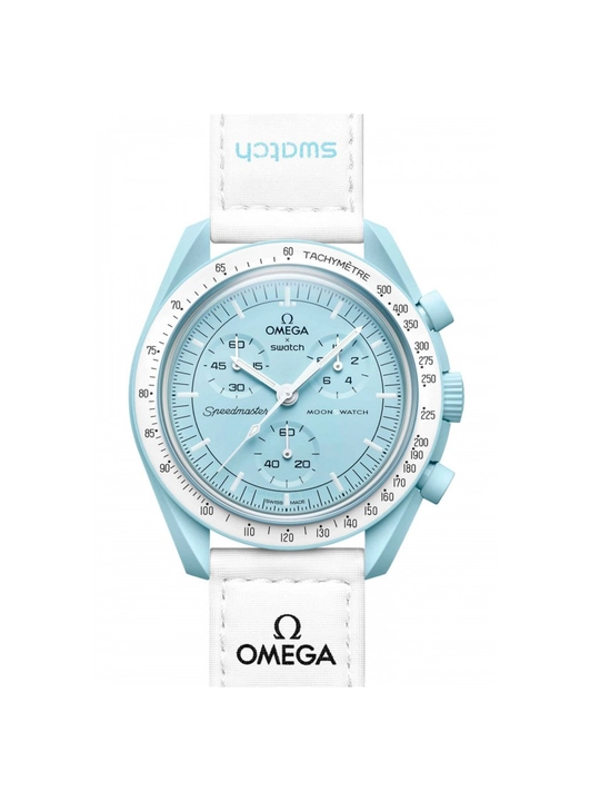 Omega x Swatch MoonSwatch erkaklar soati – sarg‘ish rang, 42 mm, dizayn