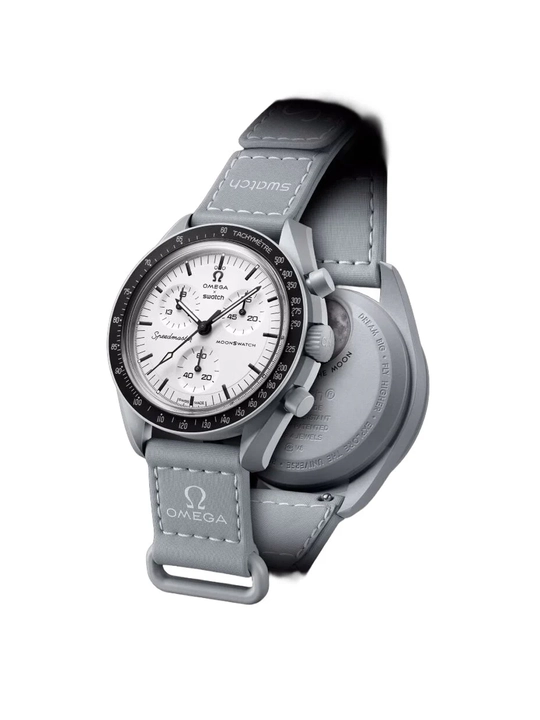 Omega x Swatch MoonSwatch erkaklar soati – sarg‘ish rang, 42 mm, dizayn