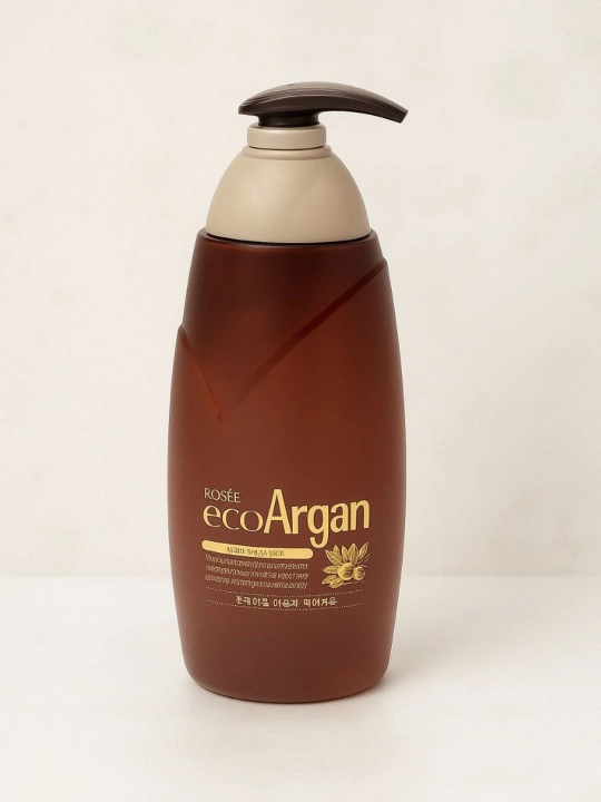 Barcha soch turlari uchun universal shampun, Rosee, Eco aloe, Eco Argan, Black garlic, Sibjangsaeng Vidanmo, 760 ml