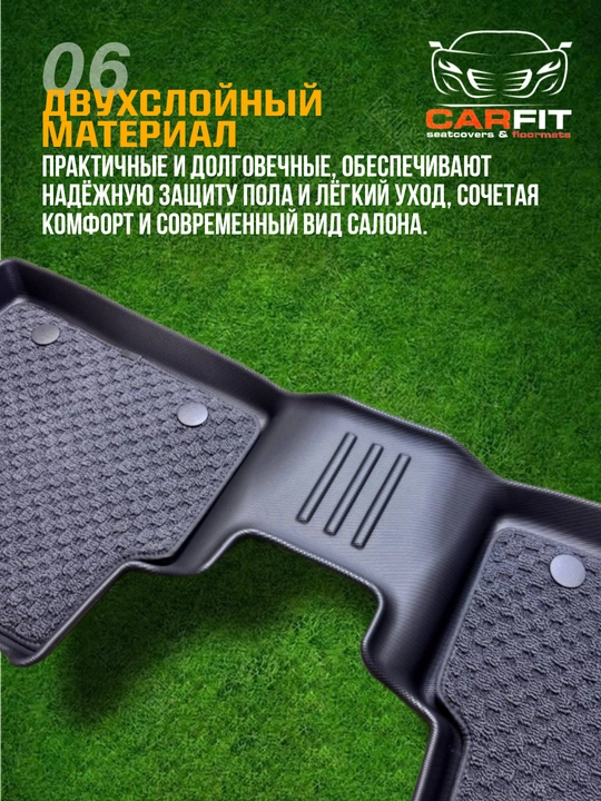 Kia Sonet коврики полики. С ковроланом и без ковролана