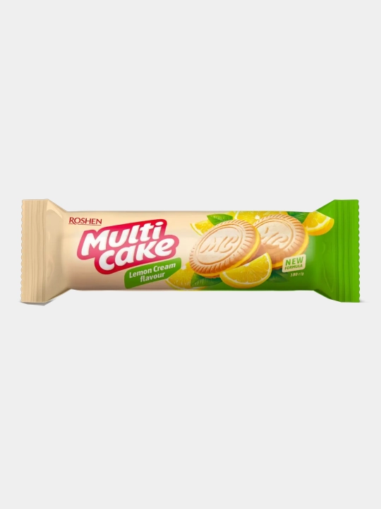 “Multicake” shakarli pechenye limon-krem ta’mi bilan, 180 g