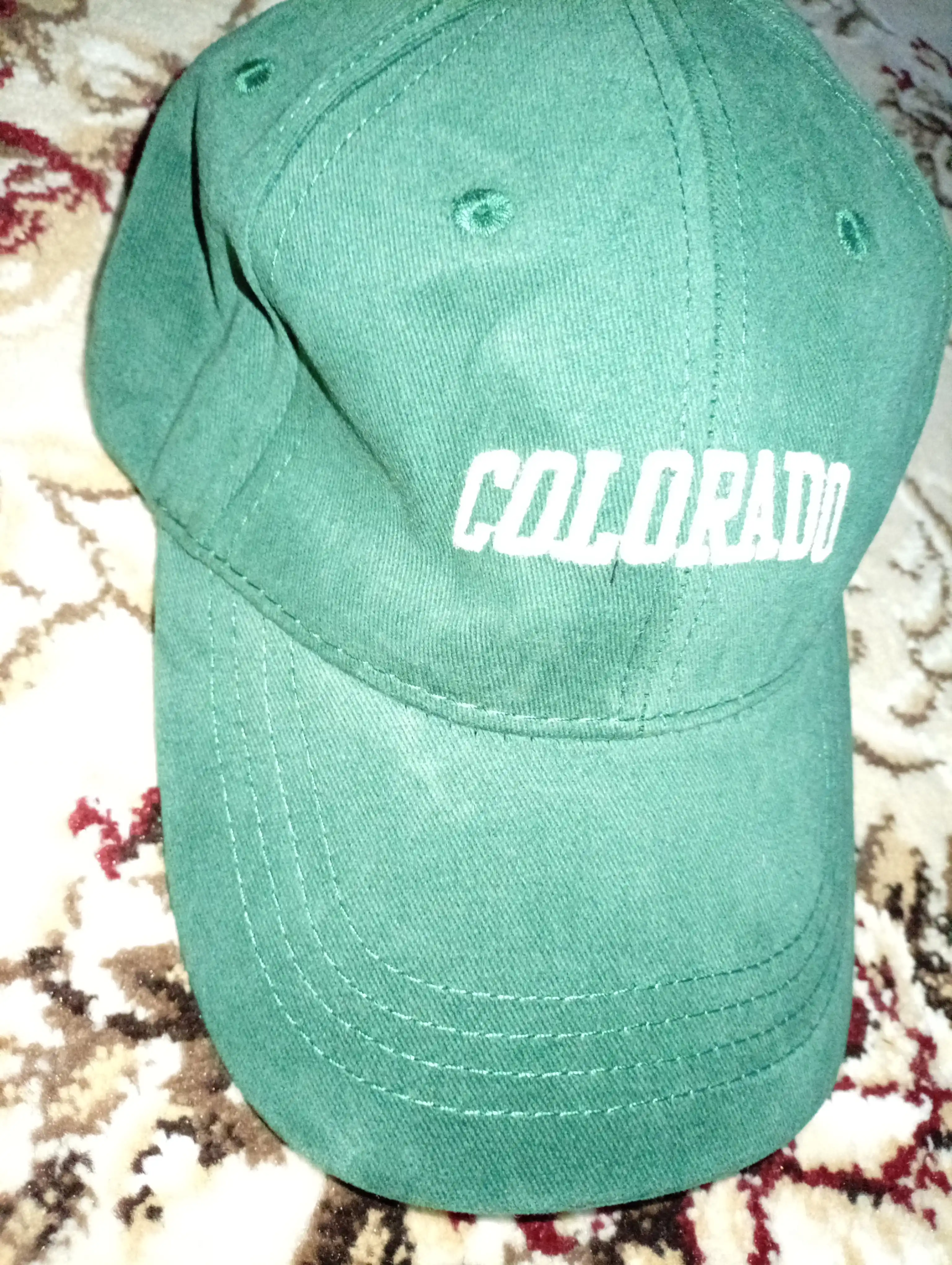 Kepka paxtali 100% Colorado, uniseks beysbolka, bitta o‘lcham one size