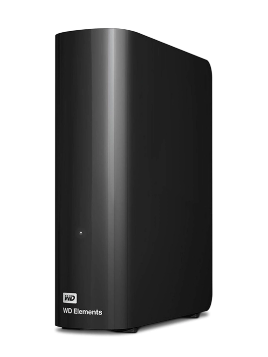 WD Elements 14TB | 20TB USB 3.0, Desktop HDD tashqi qattiq disk, qora rang
