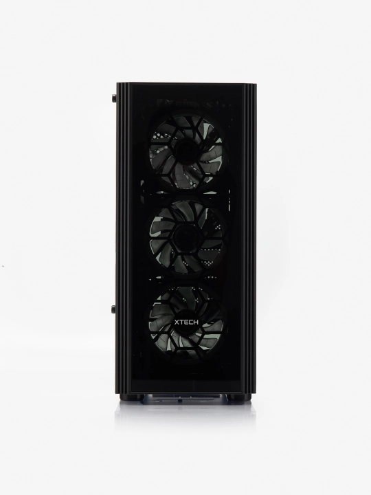 Корпус для ПК, игровой, с 3-4 вентиляторами, RGB, ATX