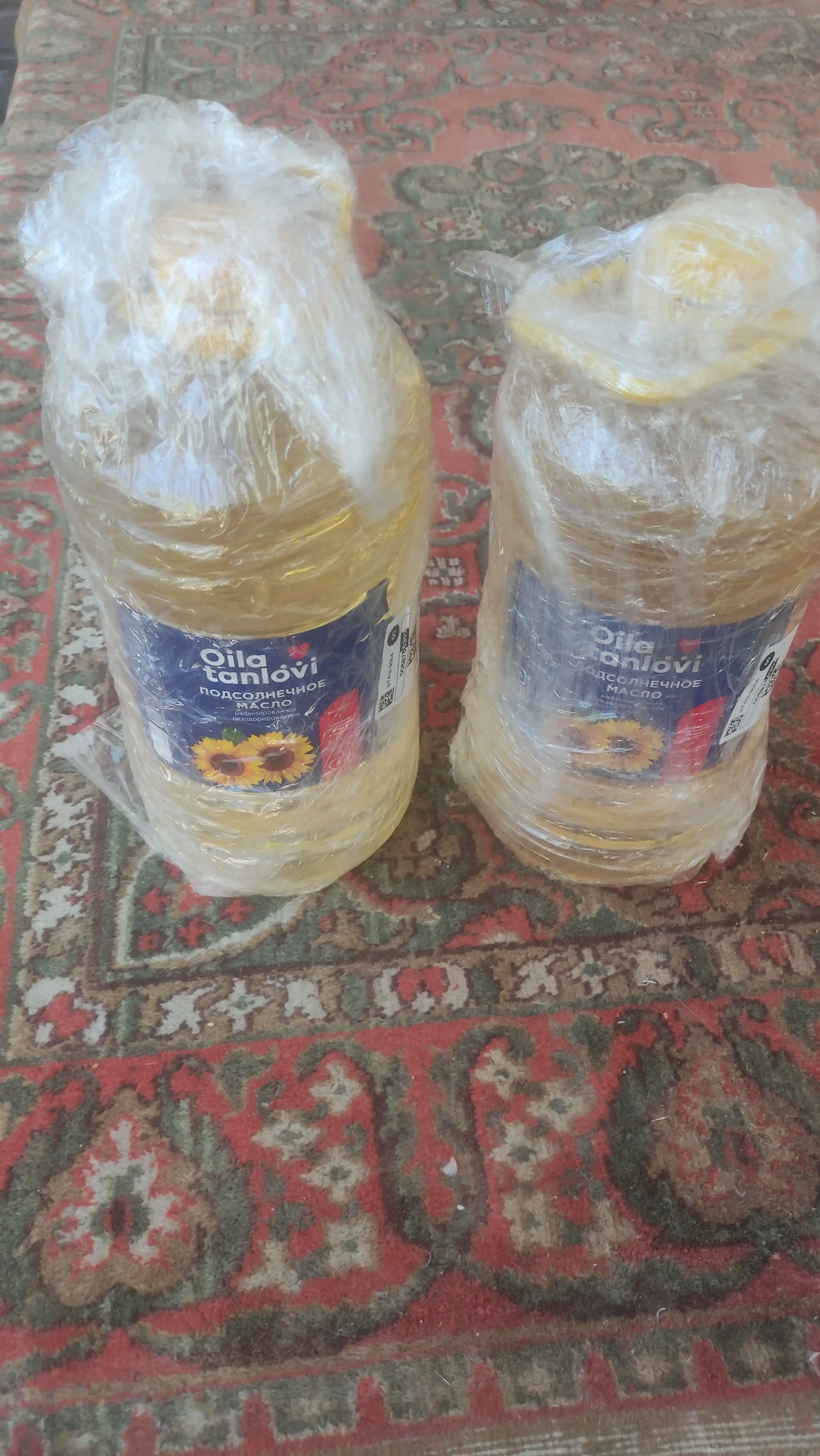 Kungaboqar yog'i Oila tanlovi, tozalangan va xidsizlantirilgan, 5 litr