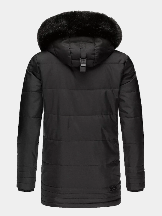Erkaklar uchun Navahoo Luaan qishki kurtka-pal'to mo‘ynali alyaska, –20°C gacha