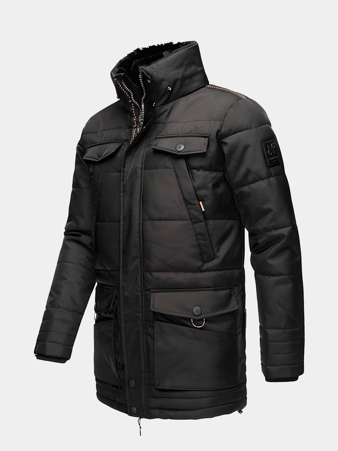 Erkaklar uchun Navahoo Luaan qishki kurtka-pal'to mo‘ynali alyaska, –20°C gacha