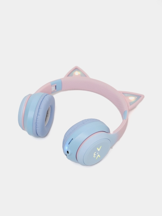 Simsiz quloqchinlar "Cat Ear" Bluetooth 5.1, qizlar va bolalar uchun mikrofonli quloqchin