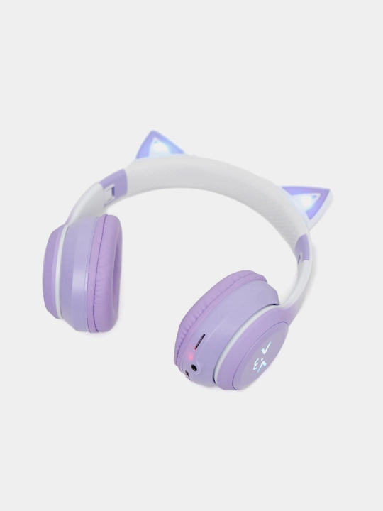 Simsiz quloqchinlar "Cat Ear" Bluetooth 5.1, qizlar va bolalar uchun mikrofonli quloqchin