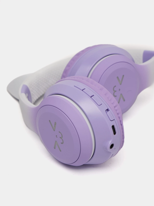 Simsiz quloqchinlar "Cat Ear" Bluetooth 5.1, qizlar va bolalar uchun mikrofonli quloqchin