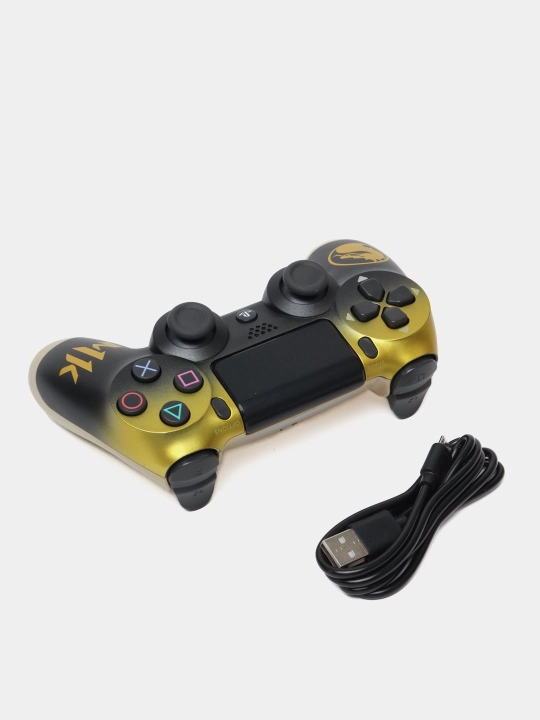 Simsiz Dualshock 4 PS4 Bluetooth joystik, kompyuter va smartfonlar uchun geympad