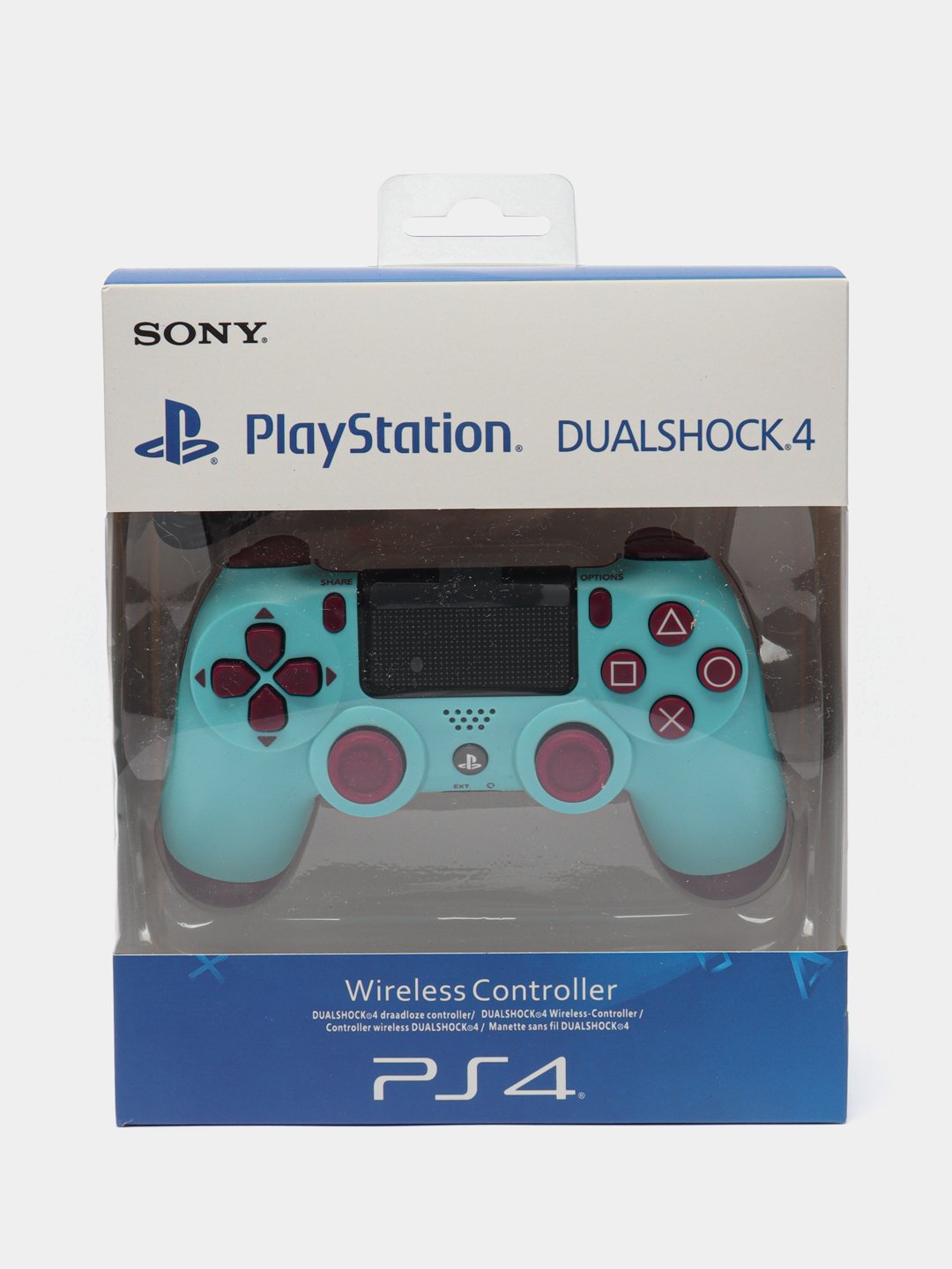 Simsiz Dualshock 4 PS4 Bluetooth joystik, kompyuter va smartfonlar uchun geympad
