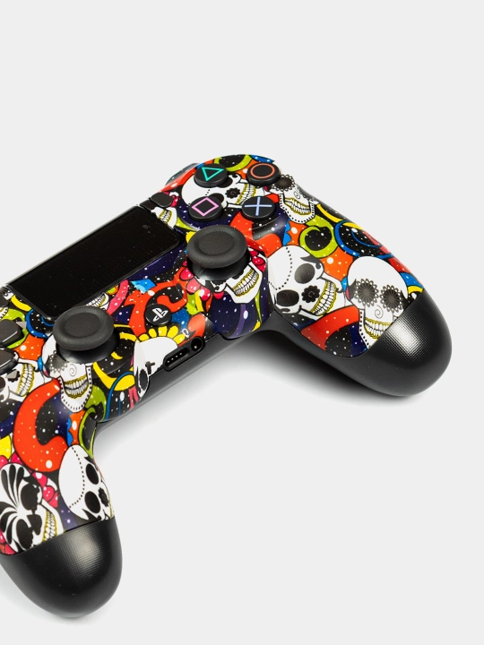 Simsiz Dualshock 4 PS4 Bluetooth joystik, kompyuter va smartfonlar uchun geympad