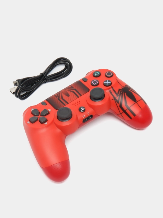 Simsiz Dualshock 4 PS4 Bluetooth joystik, kompyuter va smartfonlar uchun geympad