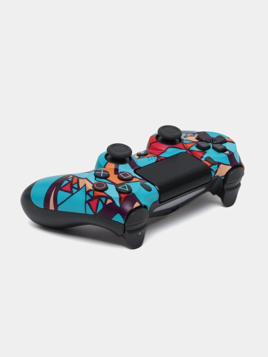 Simsiz Dualshock 4 PS4 Bluetooth joystik, kompyuter va smartfonlar uchun geympad