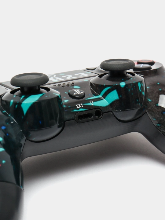 Simsiz Dualshock 4 PS4 Bluetooth joystik, kompyuter va smartfonlar uchun geympad