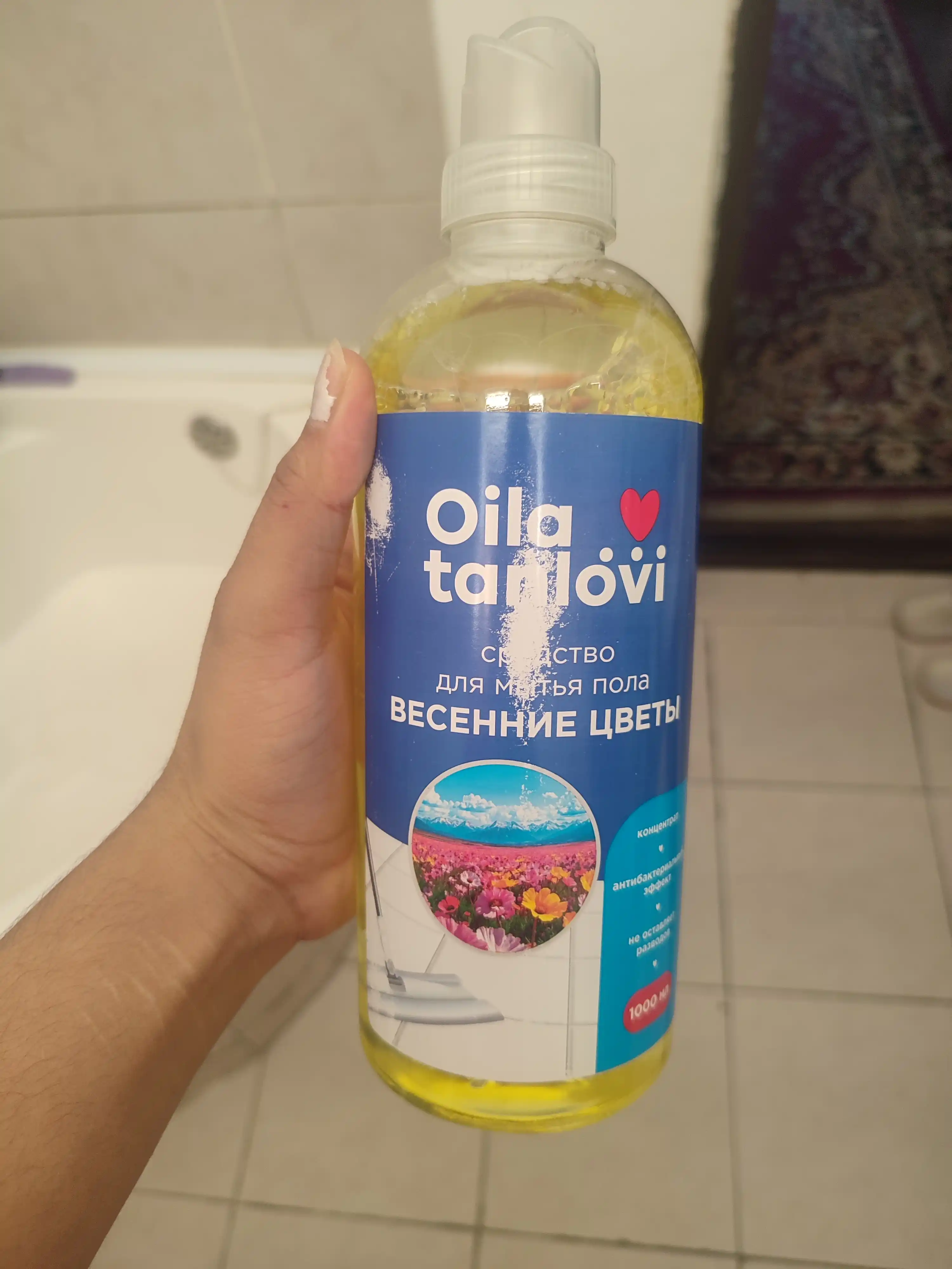 Polni tozalash yuvish vositasi Oila Tanlovi, 1000 ml