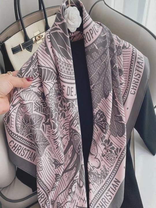 Dior шелковые платки, хиджабы