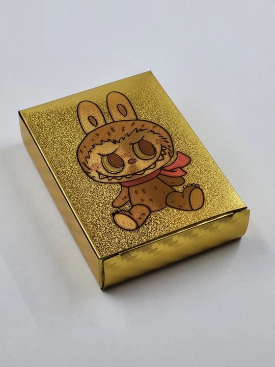 Labubu ketkalari, pokemon labubu, 55 donalik labubu kartalari, kolleksiya - 