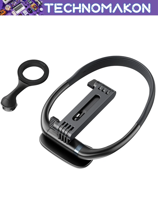 Магнитный держатель на шею для смартфона Wiwu Wi-CH320 Neck Hanging, черный