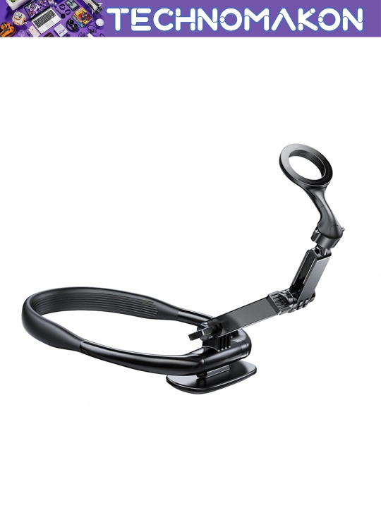 Магнитный держатель на шею для смартфона Wiwu Wi-CH320 Neck Hanging, черный
