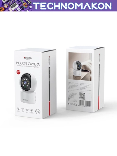 Yesido KM10 HD двусторонняя, голосовая, интеллектуальная камера Wi-fi 2.4G