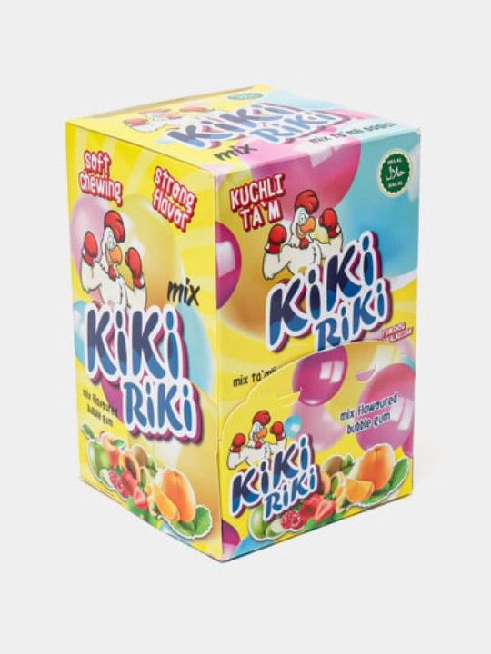 Жевательная резинка Kiki Riki, 200 штук - 