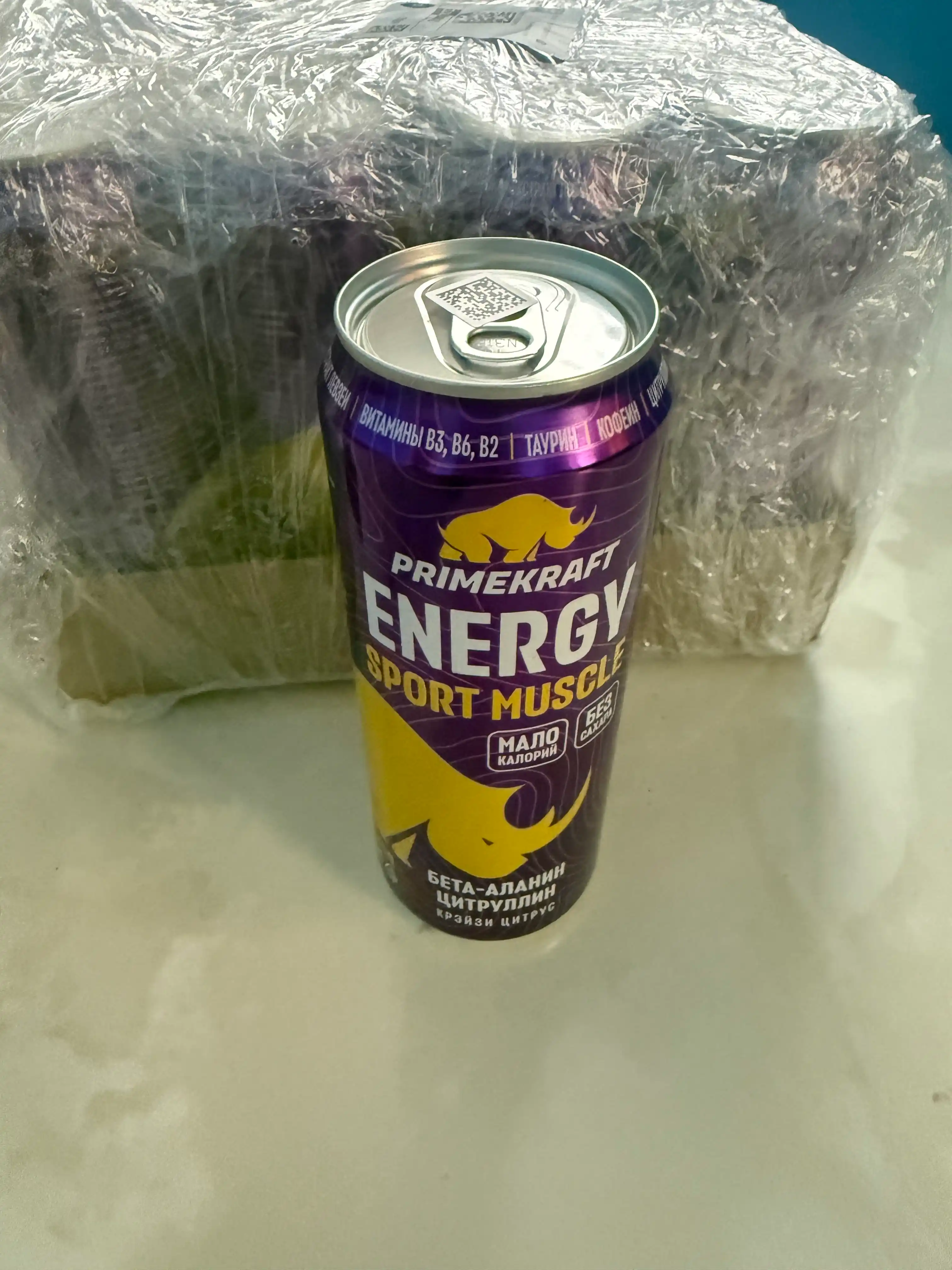 Primekraft Energy Sport Power energetik ichimligi, 450 ml, blok - 12 dona
