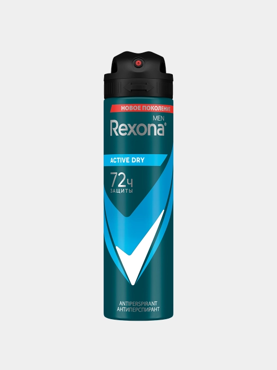 Дезодорант-антиперспирант для мужчин Rexona Men Active Dry, 150 мл - 