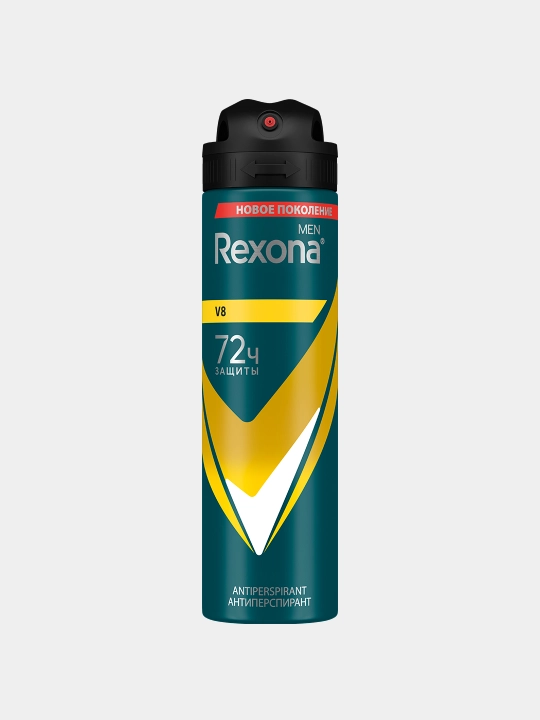 Erkaklar uchun dezodorant sprey Rexona V8, 150 ml
