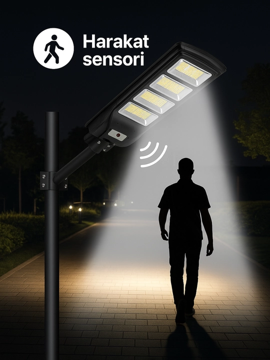 LED, projektor, Quyosh panelli, SOLAR ST-30 / ST-40, ko‘cha yoritgichi, harakat sensori
