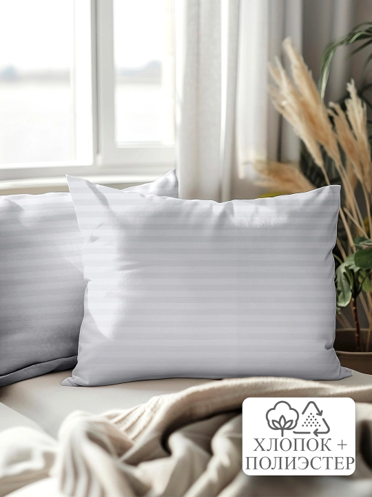 Stripe matosidan 50 x 70 va 70 x 70 sm o‘lchamli qoplamalar