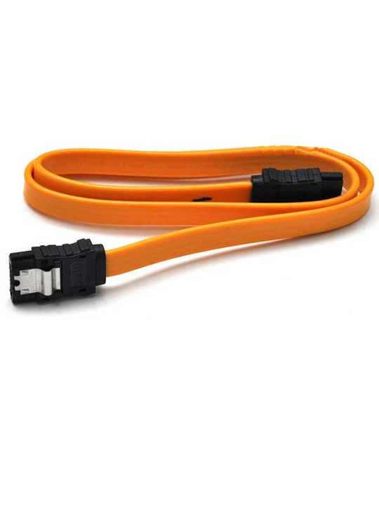Qulfli SATA 6Gbps lentali kabel - saqlash qurilmalari uchun maksimal tezlik - 