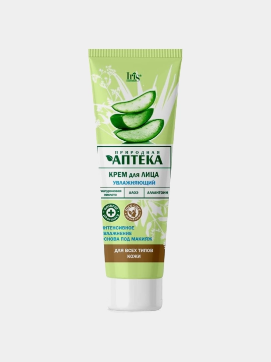 Yuz terisi uchun namlovchi krem, "Prirodnaya apteka" turkumi, 100 ml - 