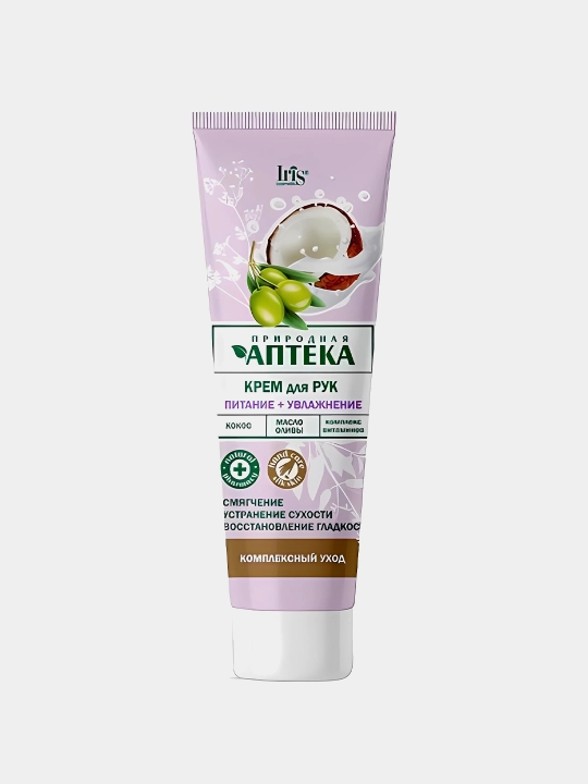 "Prirodnaya apteka" turkumidagi "Oziqlantirish va namlantirish" qo‘l kremi, 100 ml - 
