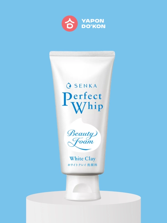 Крем для умывания с белой глиной Shiseido Senka Perfect White Clay