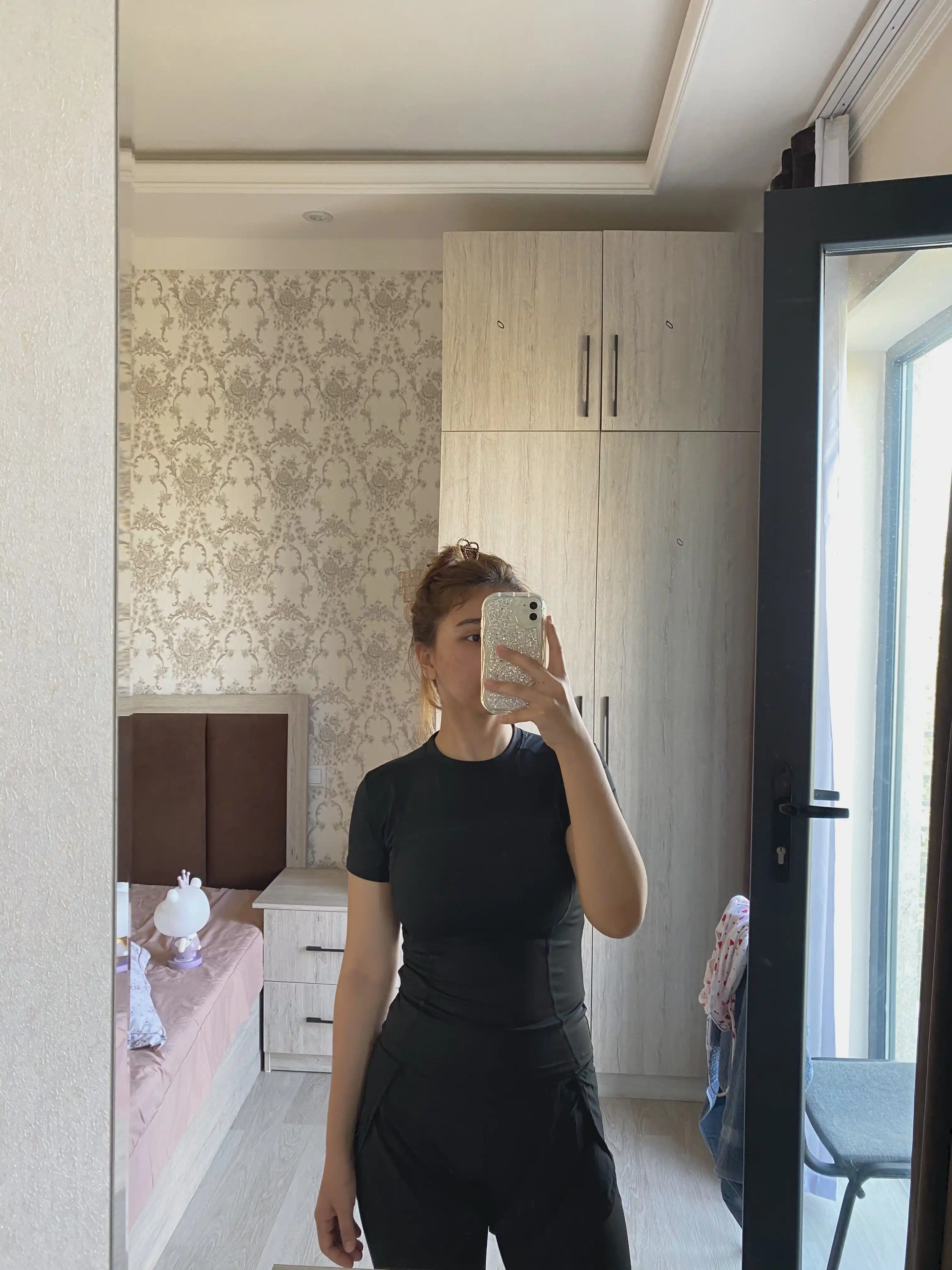 Фитнес одежда, SlimFit женская спортивная, рашгард, футболка