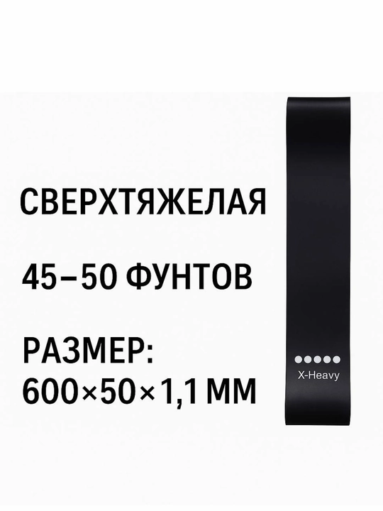 Резинка для фитнеса, йоги и спорта, универсальная, эластичная - 