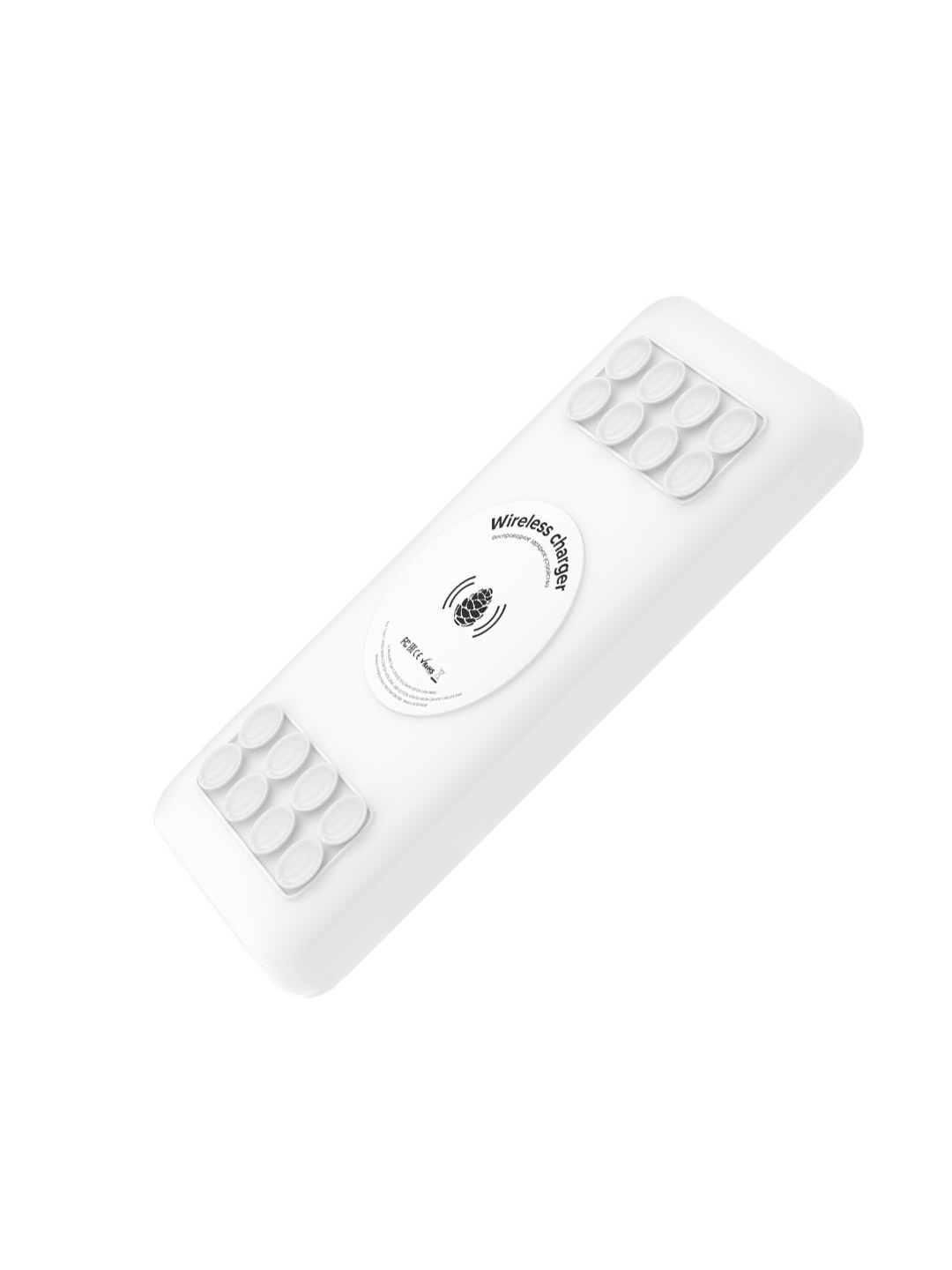 GCR PowerBank 10000mAh беспроводная зарядка Qi повербанк для смартфона - 