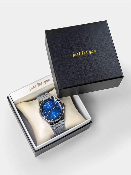 Часы мужские Audemars Piguet Royal Oak Quartz, в классическом стиле - 